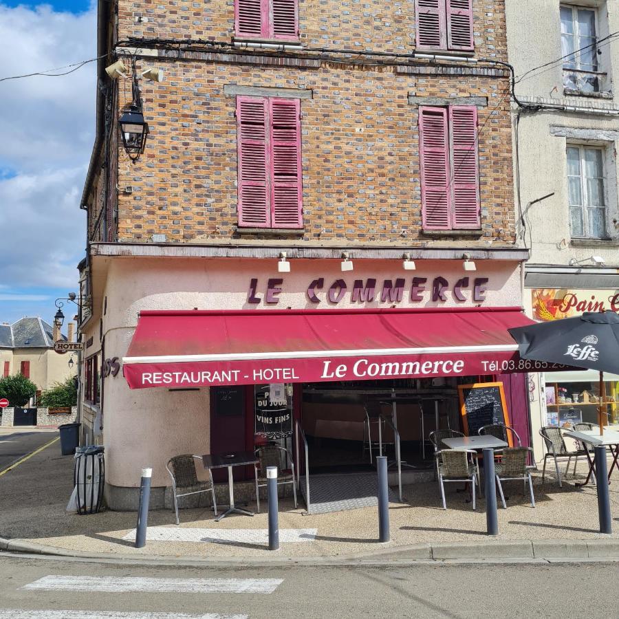 Hotel Le Commerce Pont-Sur-Yonne Exterior foto